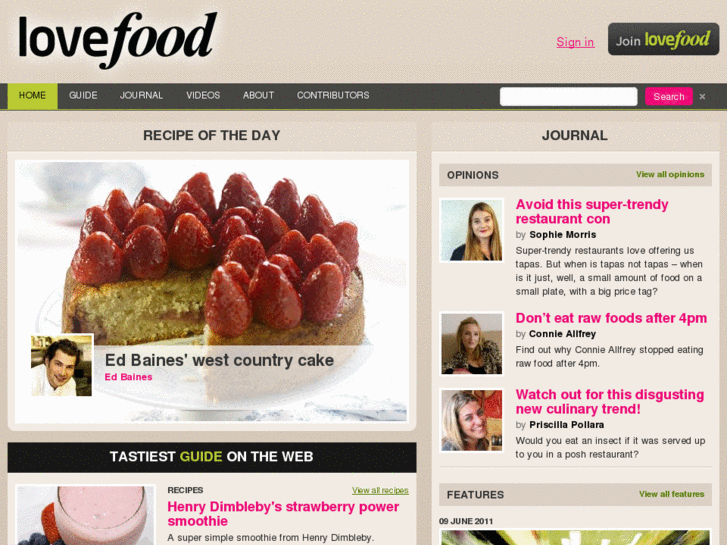 www.lovefood.com