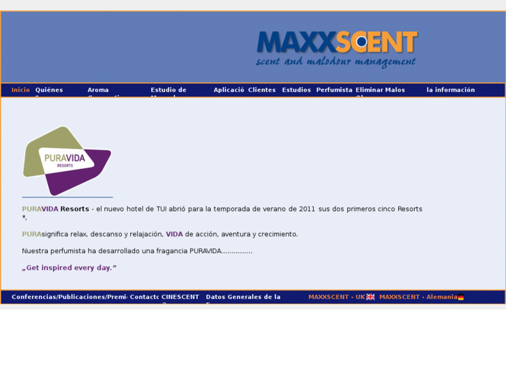 www.maxxscent.com.es