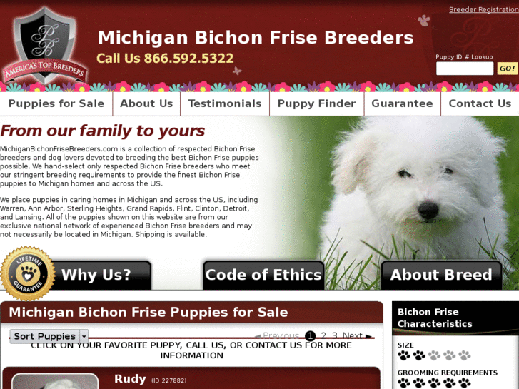 www.michiganbichonfrisebreeders.com