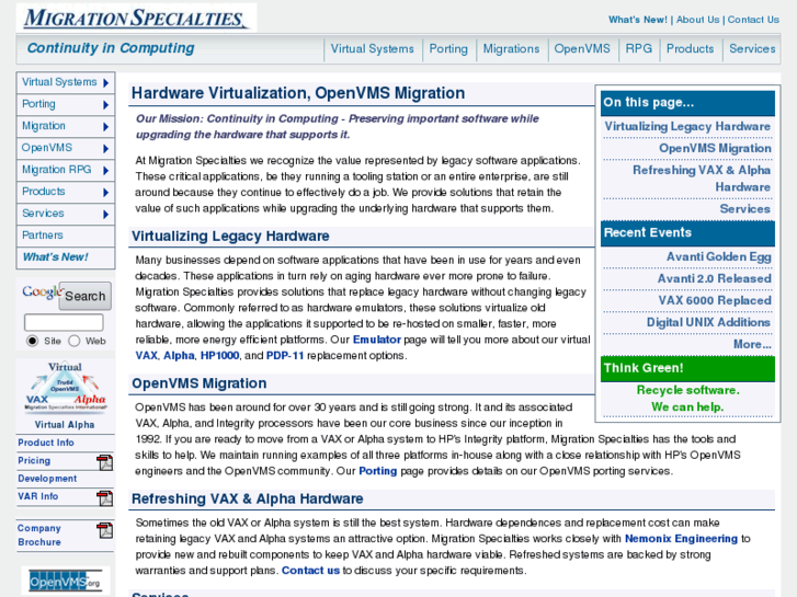 www.migrationspecialties.com