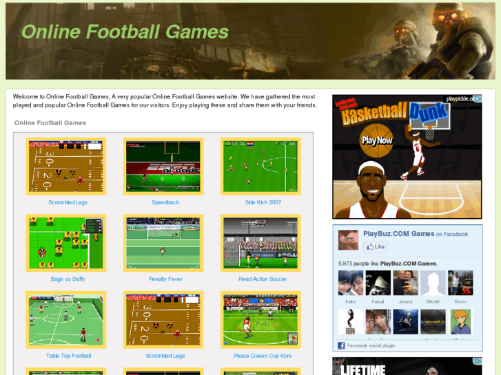 www.onlinefootballgames.biz