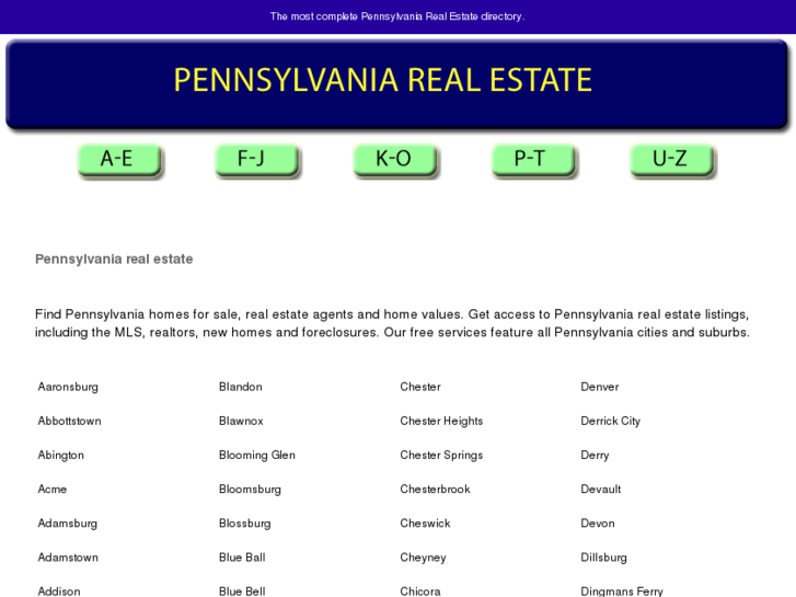 www.pennsylvania-real-estate-sale.com