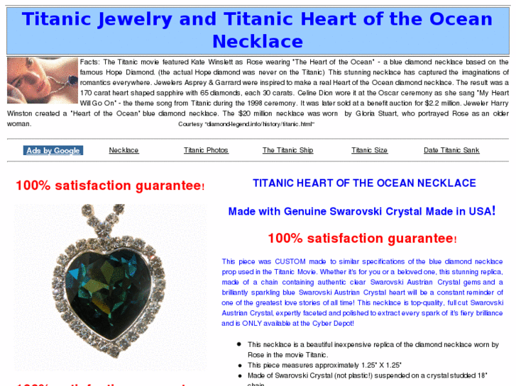 www.titanicheartoftheoceannecklace.com