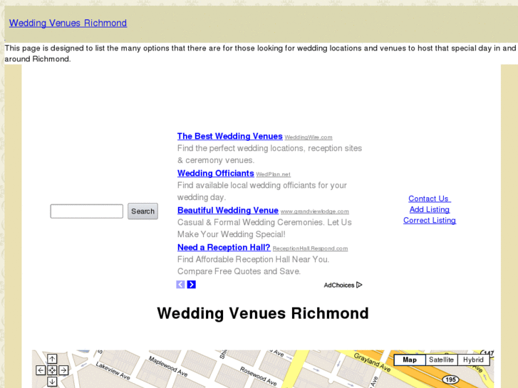 www.weddingvenuesrichmond.com