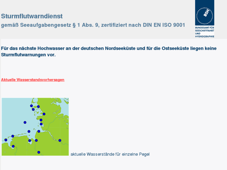 www.bsh-wasserstand.de