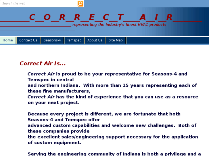 www.correctair.net