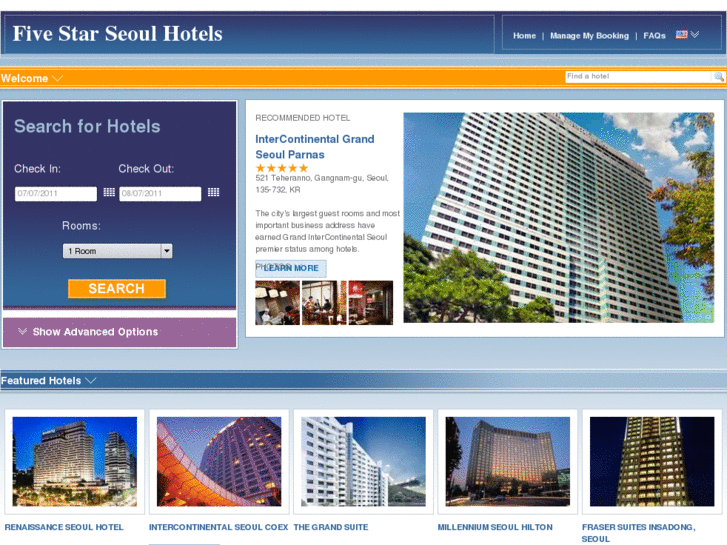 www.fivestarseoulhotels.com