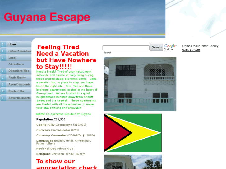 www.guyanaescape.com