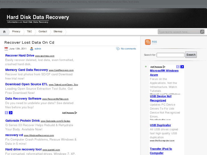 www.harddiskdatarecovery.info