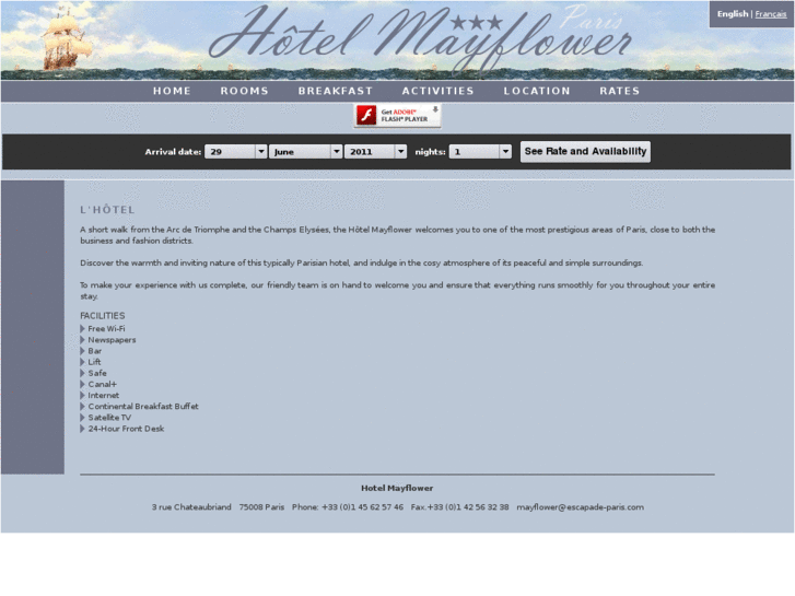 www.hotelmayflowerparis.com