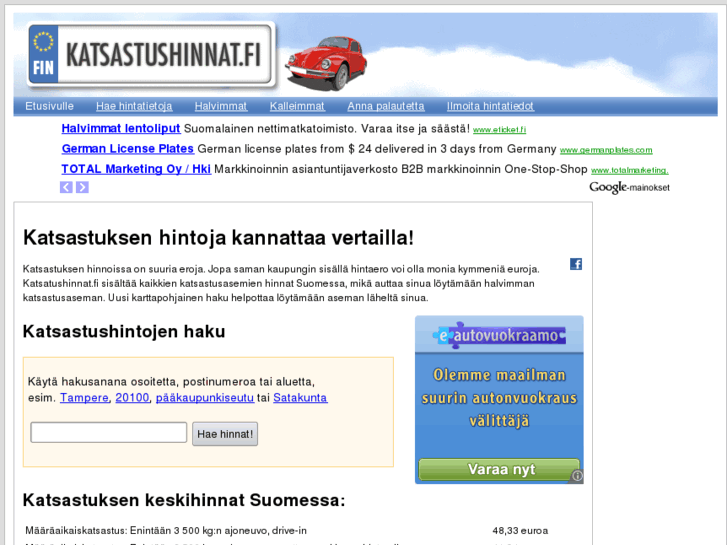 www.katsastushinnat.org