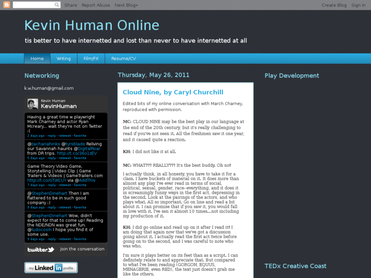 www.kevinhuman.com