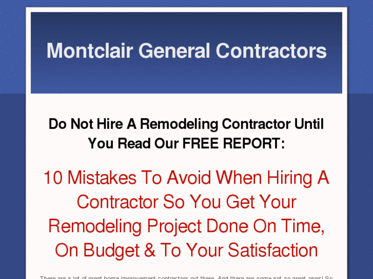 www.montclairgeneralcontractors.com