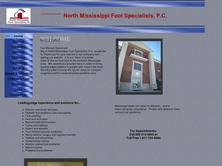 www.northmsfootspecialists.com