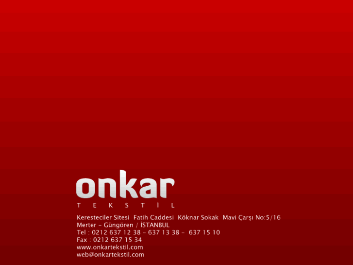 www.onkartekstil.com