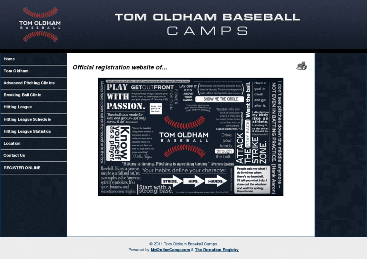 www.tomoldhambaseballcamps.com