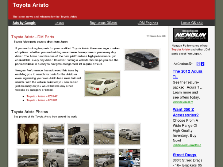 www.toyota-aristo.com