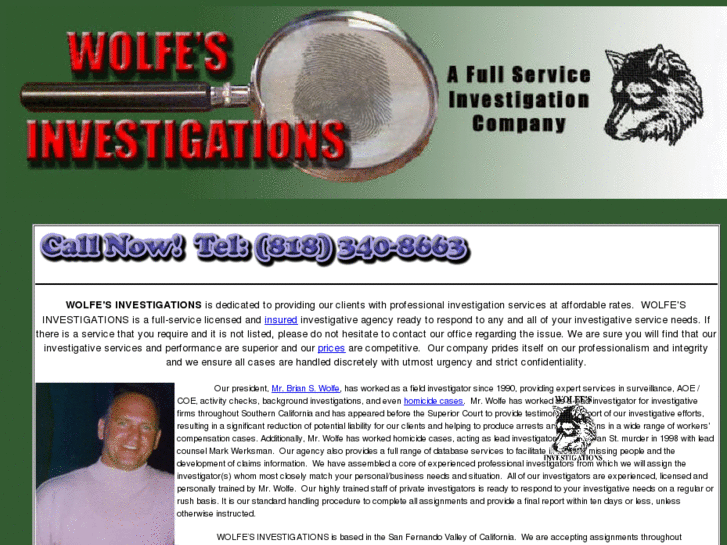 www.wolfesinvestigations.com