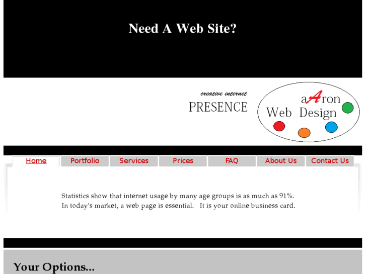 www.aaronwebdesign.com