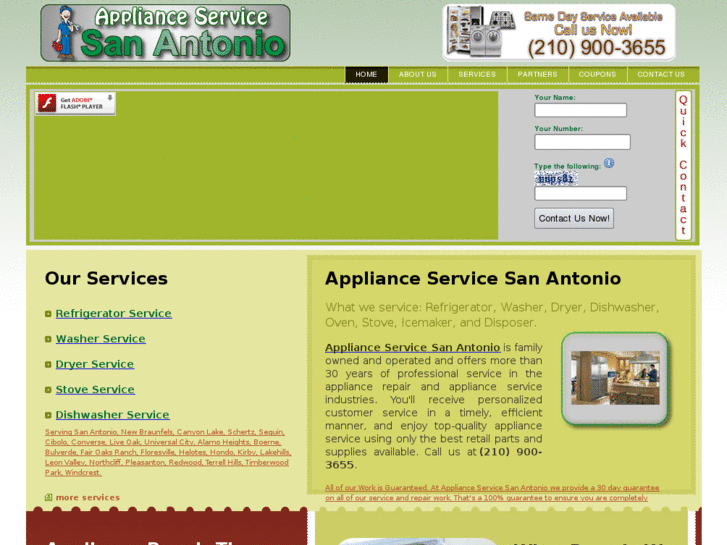 www.applianceservicesanantonio.com