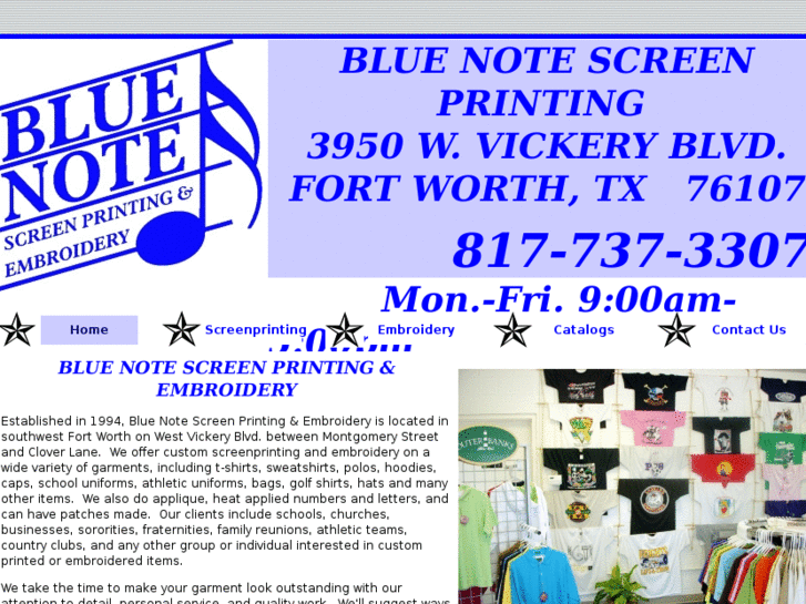 www.bluenotescreenprinting.com