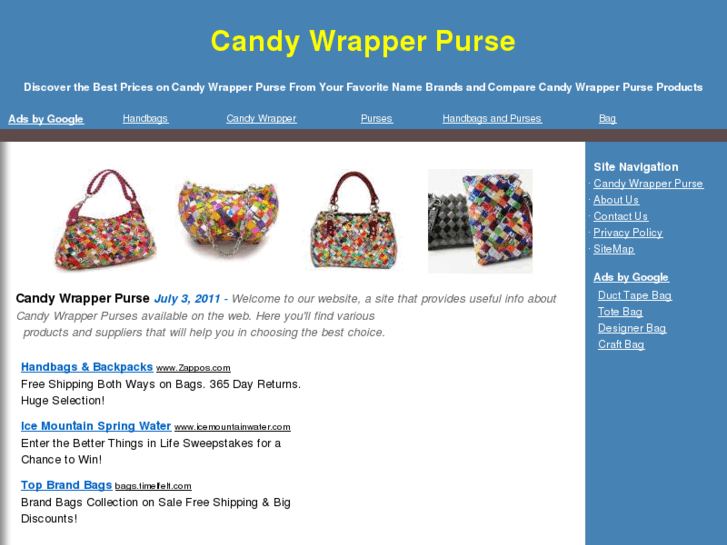 www.candywrapperpurseshop.com