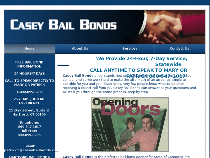 www.caseybailbonds.org