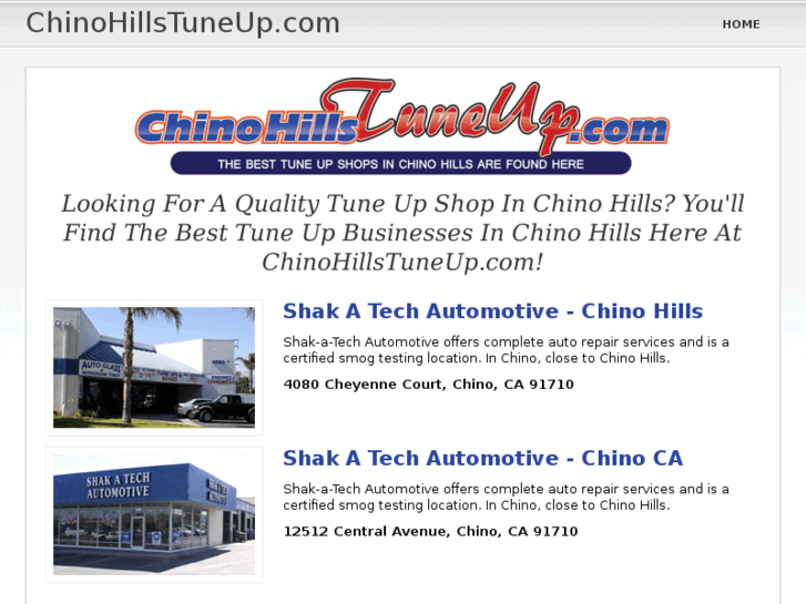 www.chinohillstuneup.com