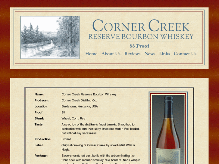 www.cornercreekbourbon.com