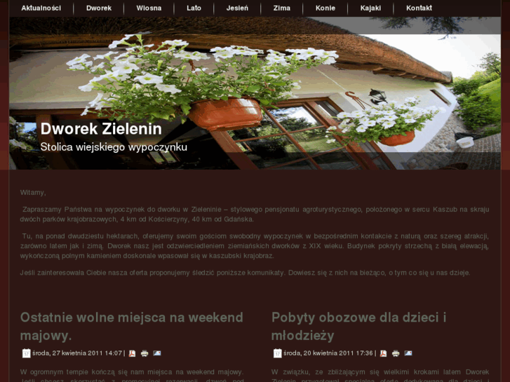 www.dworekzielenin.pl