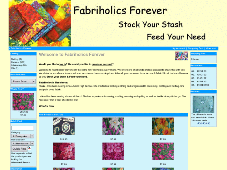 www.fabriholicsforever.com