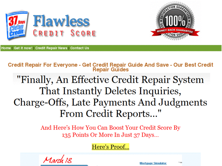 www.flawlesscreditscore.com