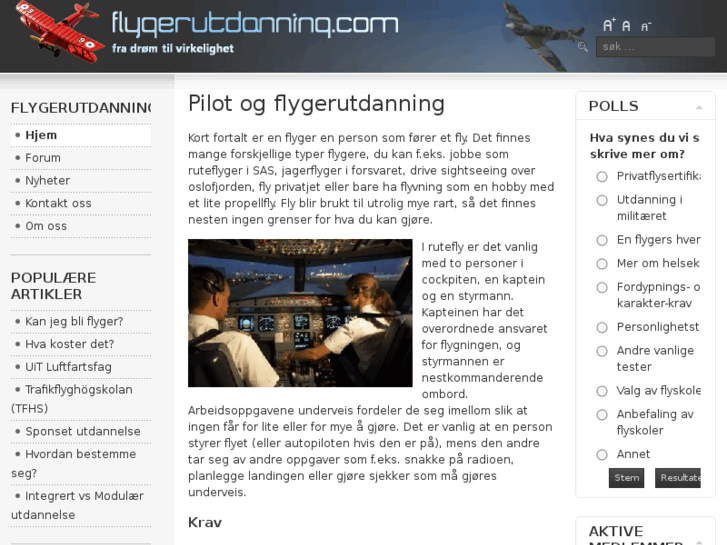 www.flygerutdanning.com