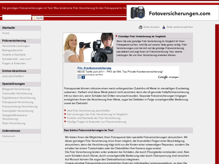 www.fotoversicherungen.com