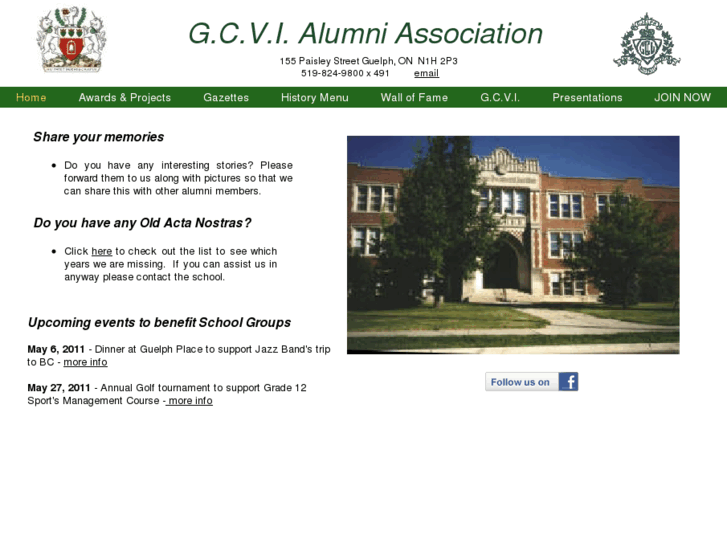 www.gcvialumni.com