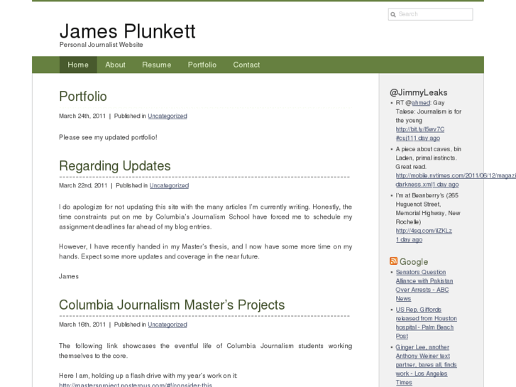 www.jamesplunkett.net