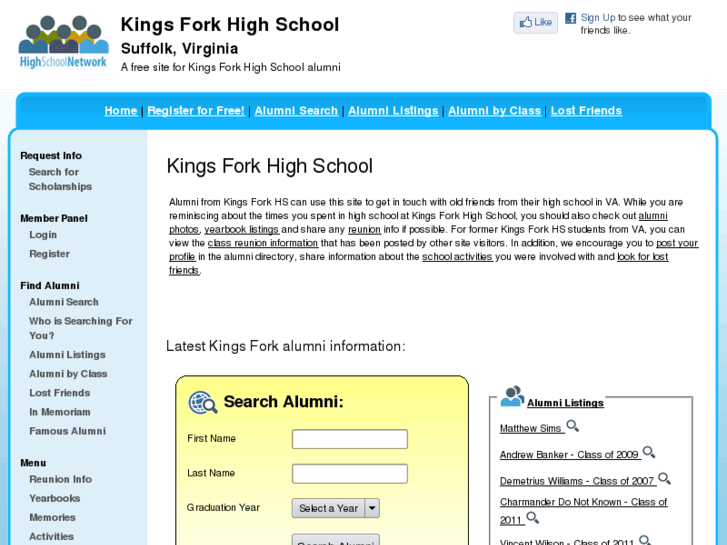 www.kingsforkhighschool.org