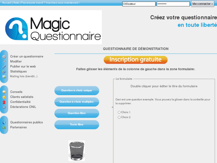 www.magic-questionnaire.com