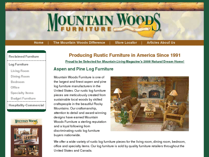 www.mountainwoodsfurniture.com