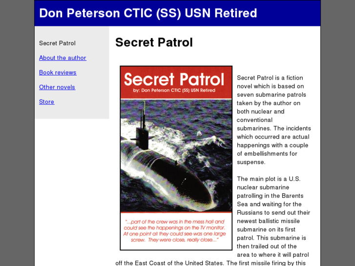 www.navychiefdonpeterson.com