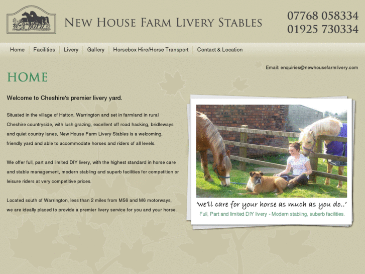 www.newhousefarmlivery.com