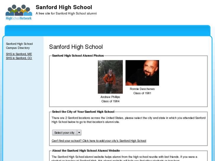 www.sanfordhighschool.org