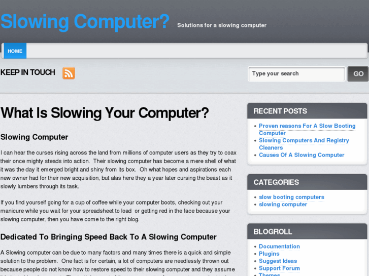 www.slowingcomputer.com