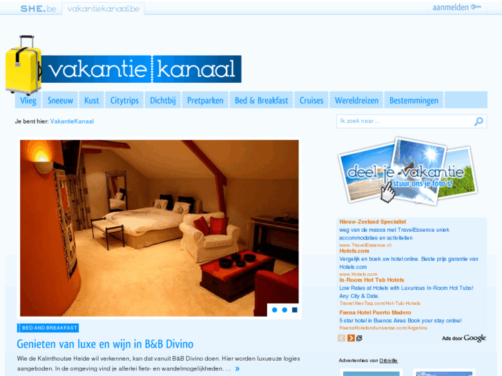 www.vakantiekanaal.be