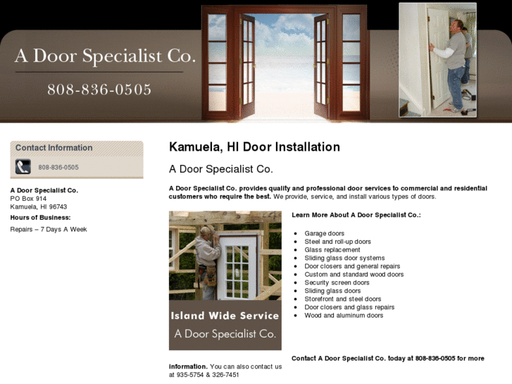 www.adoorspecialists.com