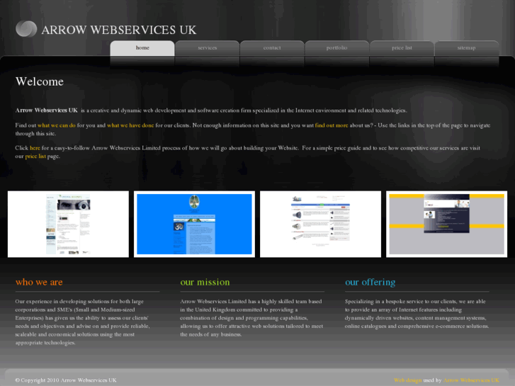 www.arrow-webservices.co.uk