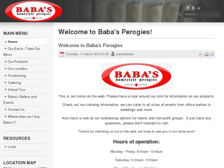 www.babasperogies.com