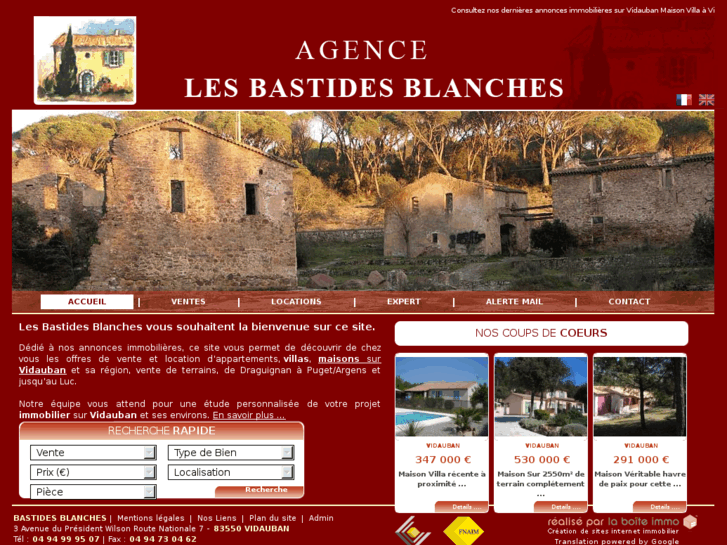 www.bastides-blanches.com