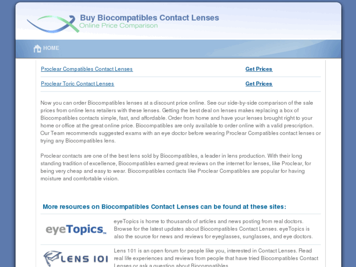 www.buybiocompatiblescontactlenses.com