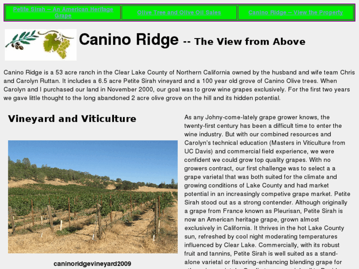 www.caninoridge.com